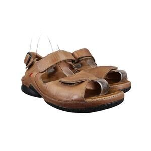 Wolky Shoes Womens 37 Sandals Comfort Leather Walking Active Fashion Adjustable